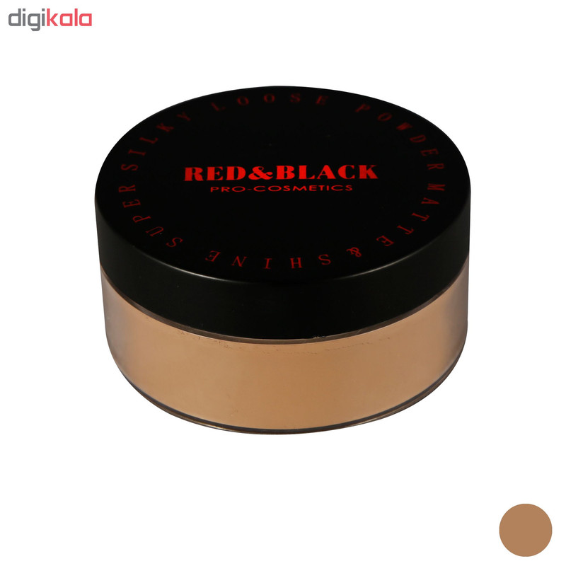 پودر تثبیت کننده آرایش رد اند بلک مدل Hi شماره 01