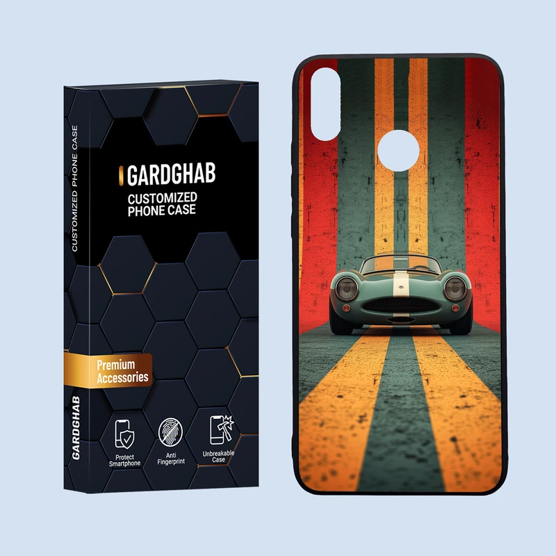 کاور گارد قاب مدل دورژله ای پشت گلس پسرانه مناسب برای گوشی موبایل  آنر 8x