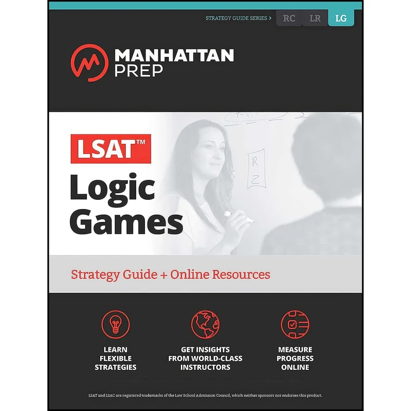 کتاب LSAT Logic Games اثر جمعي از نويسندگان انتشارات Manhattan Prep Publishing