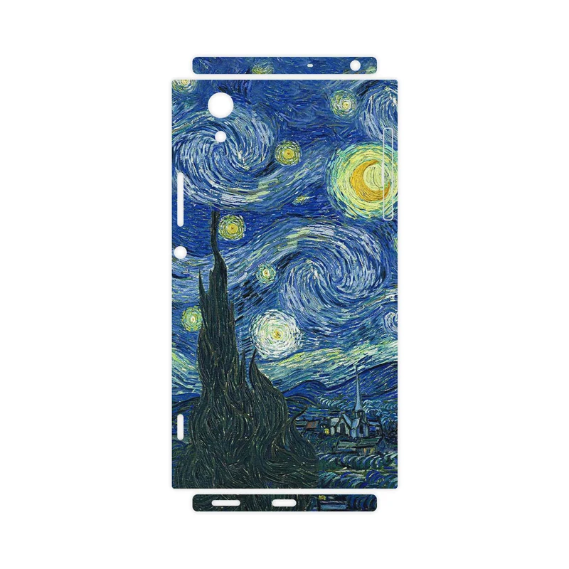 برچسب پوششی ماهوت مدل The Starry Night of van Gogh-FullSkin مناسب برای گوشی موبایل سونی Xperia XA1