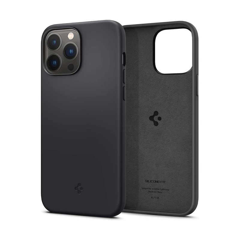 کاور اسپیگن مدل Silicone Fit مناسب برای گوشی موبایل اپل iPhone 13 Pro Max