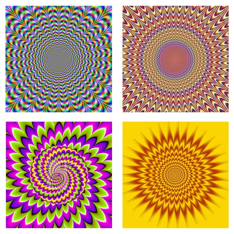 پوستر دیواری طرح خطای دید مدل A1500 مجموعه 4 عددی