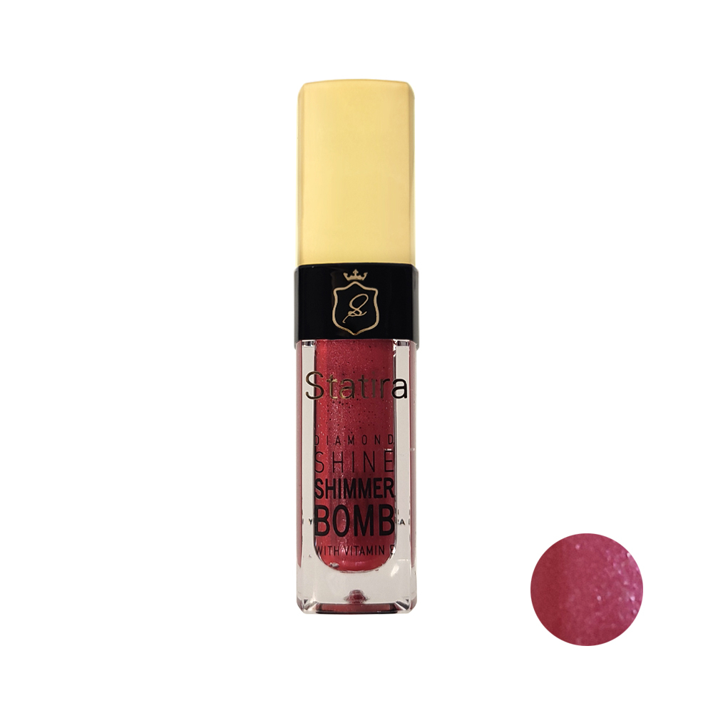 رژ لب مایع استاتیرا مدل شایمر بمب شماره 602