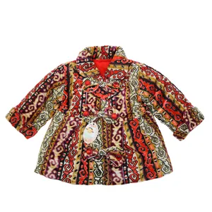 پالتو دخترانه مدل Patterned کد 004