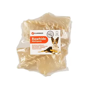 تشویقی سگ فلامینگو مدل rawhide multipack وزن 80 گرم