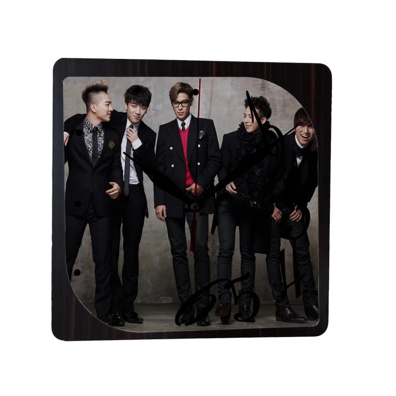 ساعت دیواری طرح گروه بیگ بنگ bigbang کد TA6