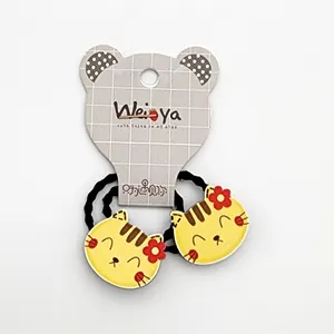 کش مو دخترانه مدل گربه کد KSH674 بسته 2 عددی