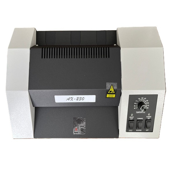 پرس کارت و لمینت گرم مدل A4-230C مناسب برای لمینت تا سایز A4