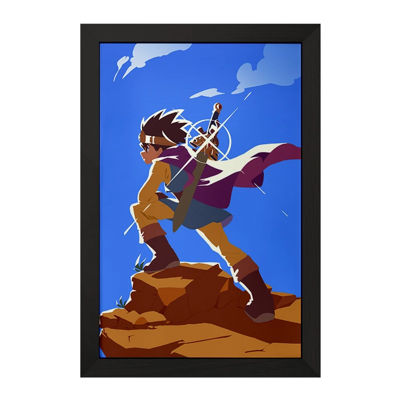 تابلو خندالو مدل بازی دراگون کوئست (Dragon Quest) کد 35277