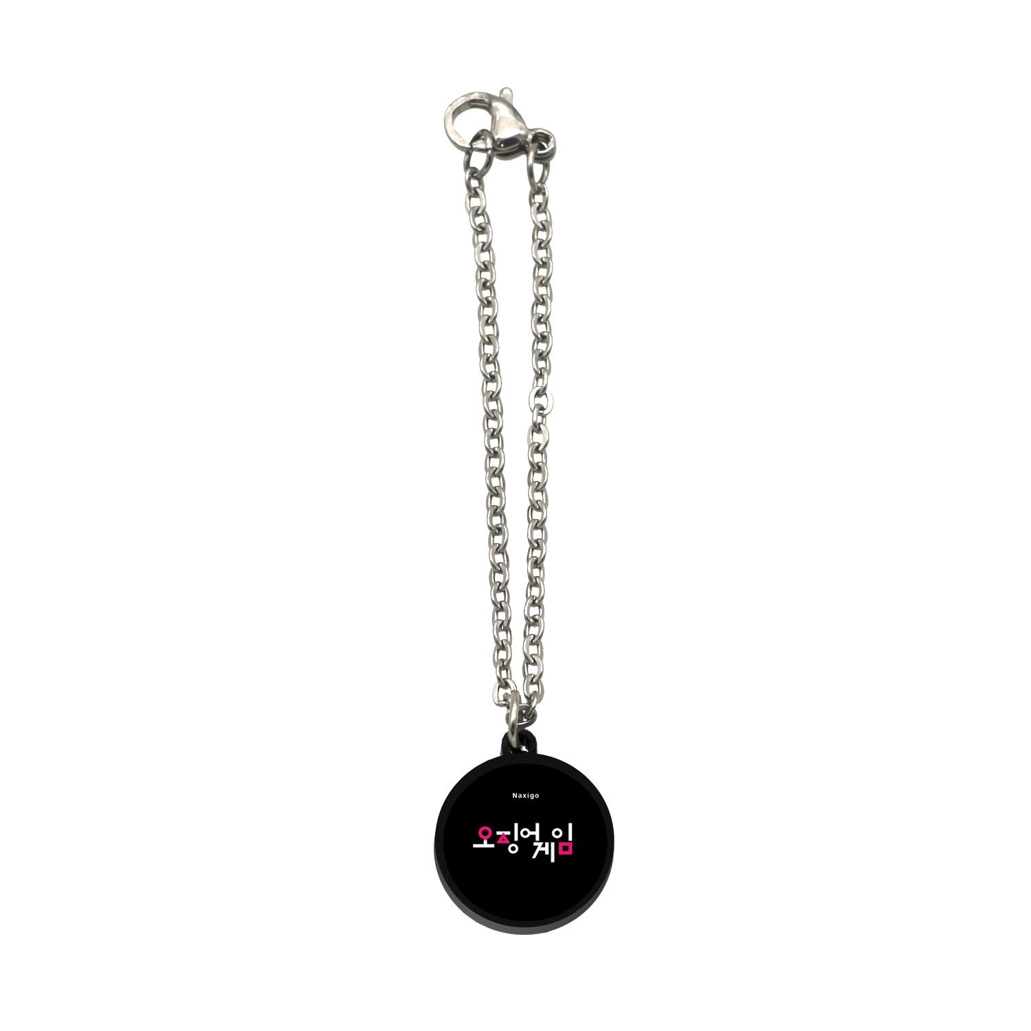 آویز ساعت زنانه ناکسیگو مدل شب تاب طرح اسکوئید گیم کد AW8783 -  - 1