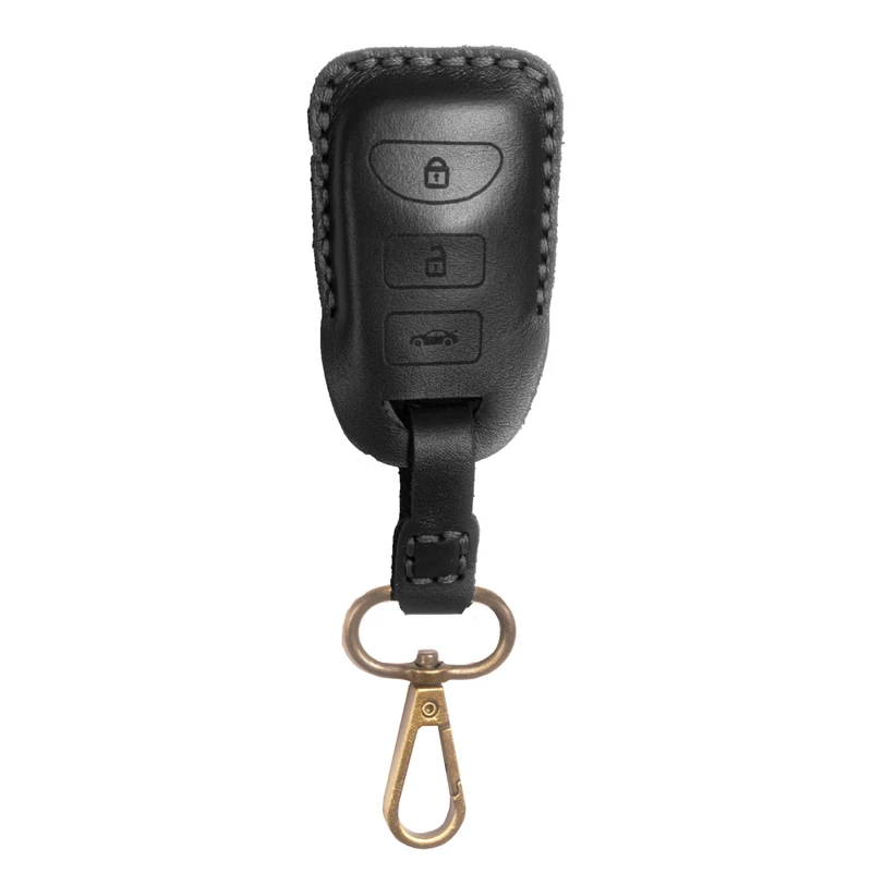 کاور ریموت و سوئیچ خودرو چرم آراهمراه مدل چرم طبیعی کد ARAJ487 مناسب برای هیوندا