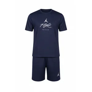 ست تی‌شرت آستین کوتاه و شلوارک ورزشی مردانه مدل BHS-2025-1476