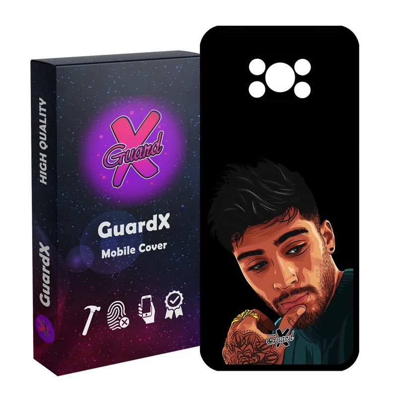 کاور گارد ایکس طرح Zayn مدل Glass10368 مناسب برای گوشی موبایل شیائومی Poco X3 / Poco X3 NFC / Poco X3 Pro