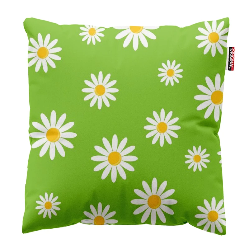 کوسن پاد آفرین طرح گل سایز 30*30 سانتی متر کد 866