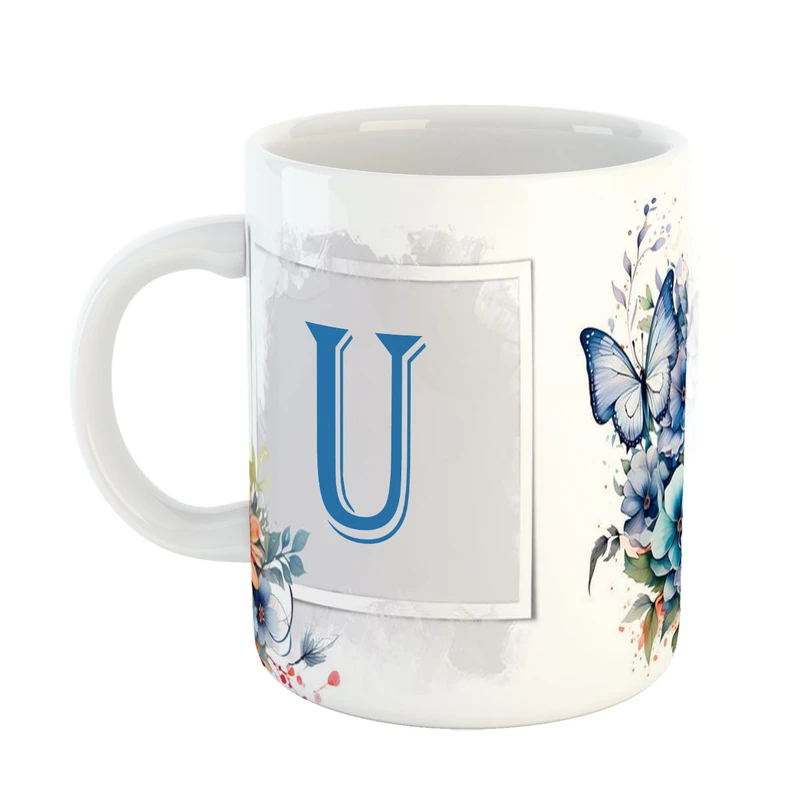 ماگ پاد افرین مدل پروانه طرح حرف U