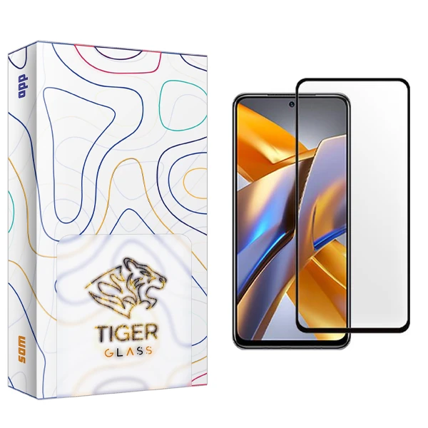 محافظ صفحه نمایش سرامیکی تایگر گلس مدل SAM مناسب برای گوشی موبایل شیائومی Poco M5s