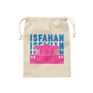 کیسه نان و سبزی ترمه طراحان ایده مدل نماد عالی قاپو اصفهان کد map0050 - M سایز 23x33 سانتی متر