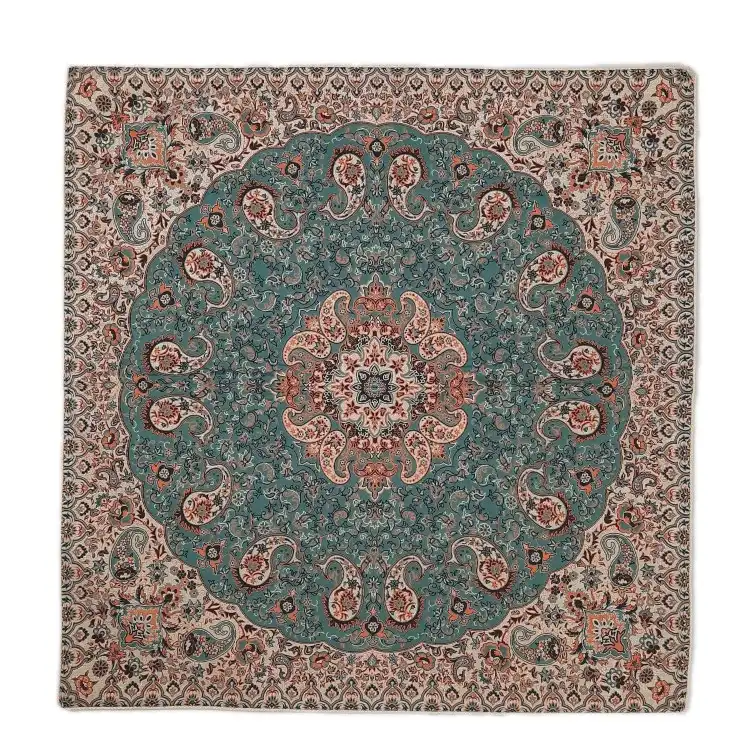 رومیزی ترمه مدل نسترن ns_sb