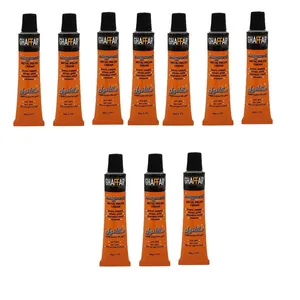 خمیر جلا دهنده فلزات غفاری مدل مگانول وزن 50 گرم بسته 10 عددی