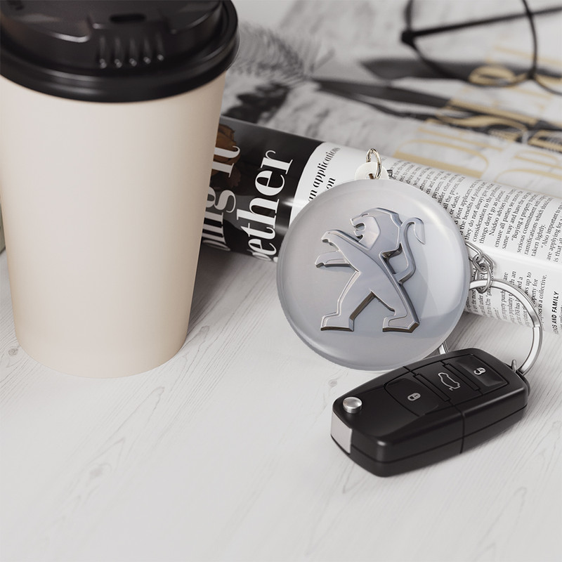 جاکلیدی خندالو مدل پژو Peugeot کد 23655 جاکلیدی خندالو مدل پژو Peugeot کد 23655
