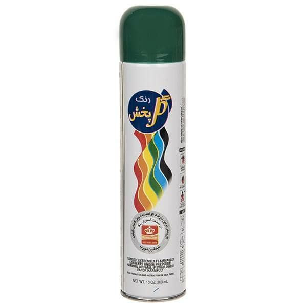 اسپری سبز سیر گل پخش مدل تیره حجم 300 میلی لیتر اسپری سبز سیر گل پخش مدل تیره حجم 300 میلی لیتر
