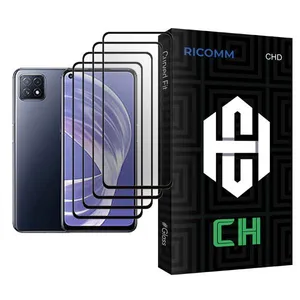 Ricomm CH Glass MIX004 Screen Protector For Oppo A73 5G Pack Of 4