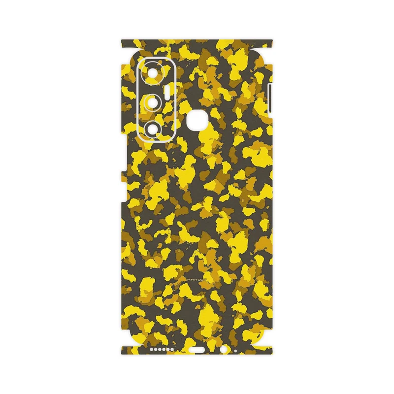 برچسب پوششی ماهوت مدل Yellow Infantry Army-FullSkin مناسب برای گوشی موبایل اینفینیکس Hot 11
