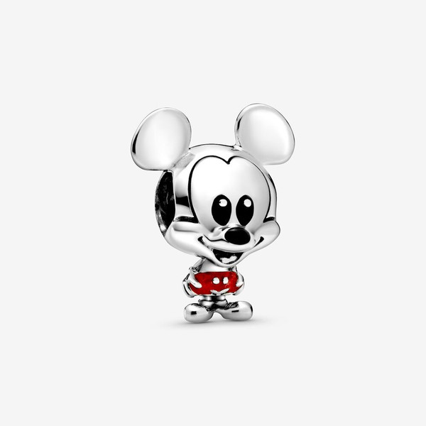آویز گردنبند نقره زنانه پاندورا مدل Mickey Mouse