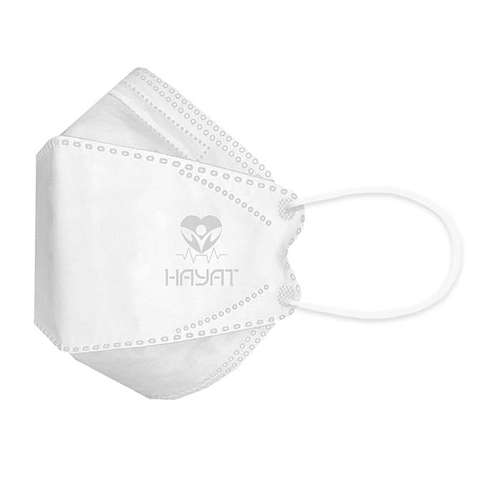 ماسک تنفسی حیات پوشش پاک مدل پنج لایه سه بعدی بسته 10 عددی