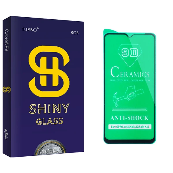 محافظ صفحه نمایش سرامیکی آتوچبو مدل Shiny Glass مناسب برای گوشی موبایل سامسونگ Galaxy A12