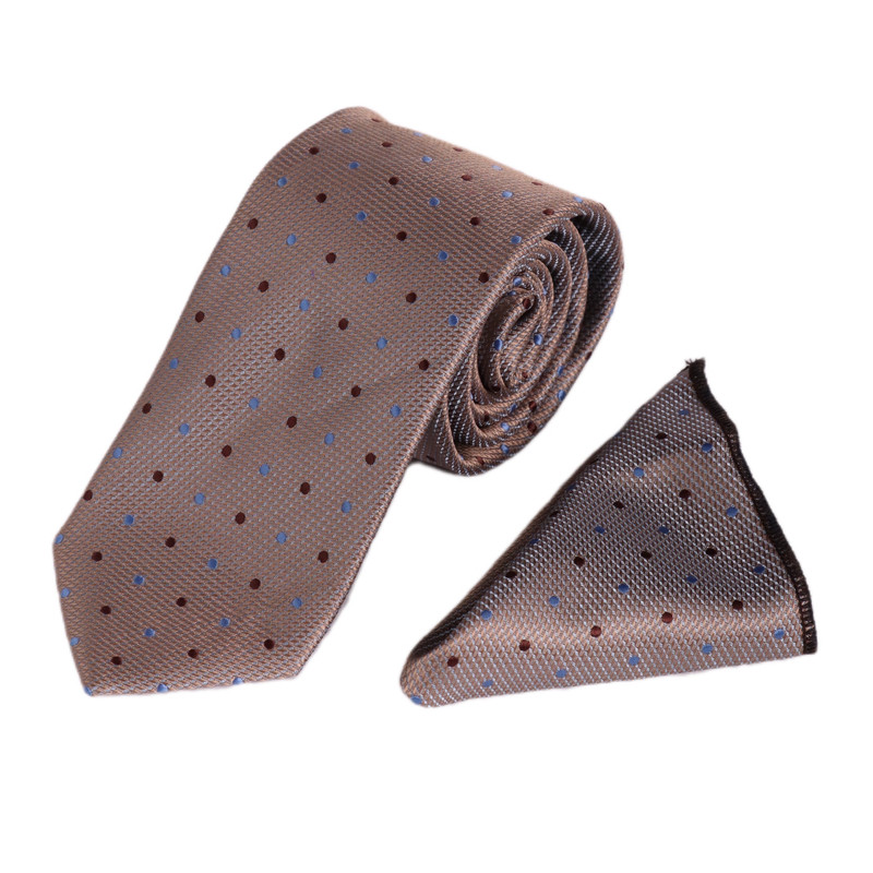 ست کراوات و دستمال جیب مردانه imprial مدل A40