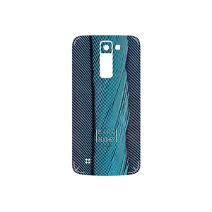 MAHOOT Turquoise feathers Cover Sticker for LG K8