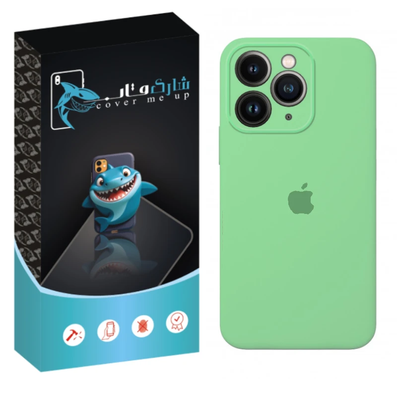 کاور شارک قاب مدل سیلیکونی پاک کنی ORG مناسب برای گوشی موبایل اپل iPhone 11 Pro