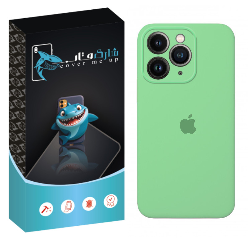کاور شارک قاب مدل سیلیکونی پاک کنی ORG مناسب برای گوشی موبایل اپل iPhone 12 Pro