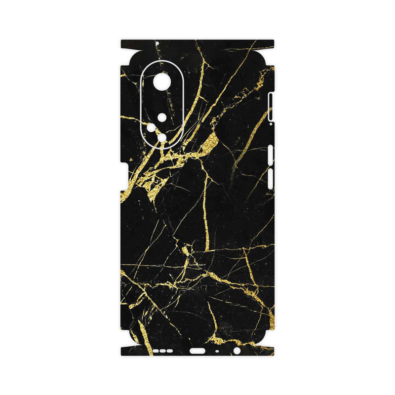 برچسب پوششی ماهوت مدل Graphite_Gold_Marble-FullSkin مناسب برای گوشی موبایل اپو A98