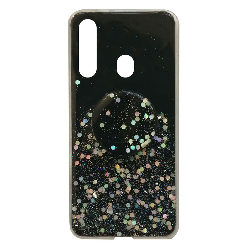 کاور طرح اکلیلی کد S2062 مناسب برای گوشی موبایل سامسونگ Galaxy A60/M40 به همراه پایه نگهدارنده
