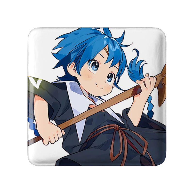 پیکسل خندالو طرح علائدین انیمه ماگی هزارتوی سحر و جادو مدل مربعی کد 36049