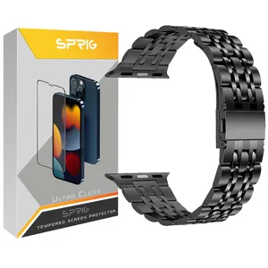 sprig 7Bead steal strap suitable For Apple watch Series SE 2023 Aluminum Case 44mm
