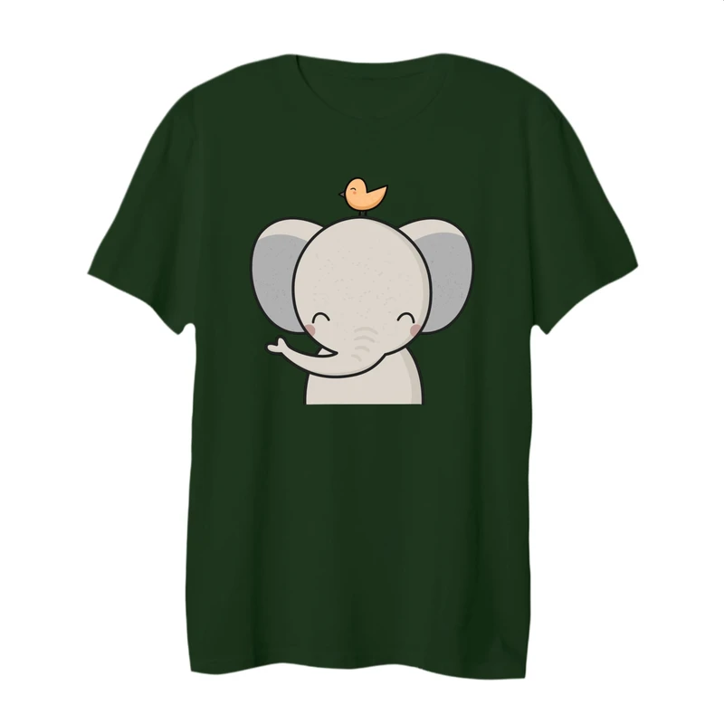 تی شرت لانگ آستین کوتاه زنانه مدل فیل کد 4