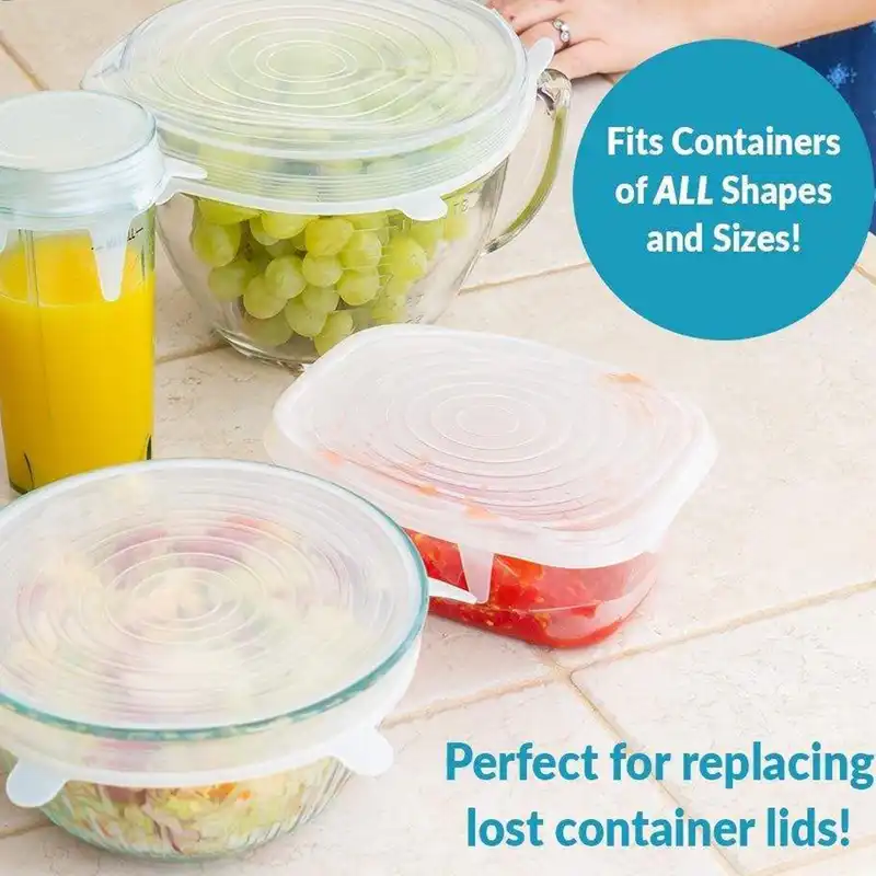 درپوش محافظ غذا مدل N20 بسته 6 عددی