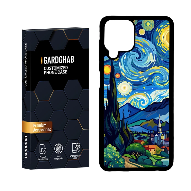 کاور گارد قاب مدل هنری مناسب برای گوشی موبایل سامسونگ Galaxy A22 4G