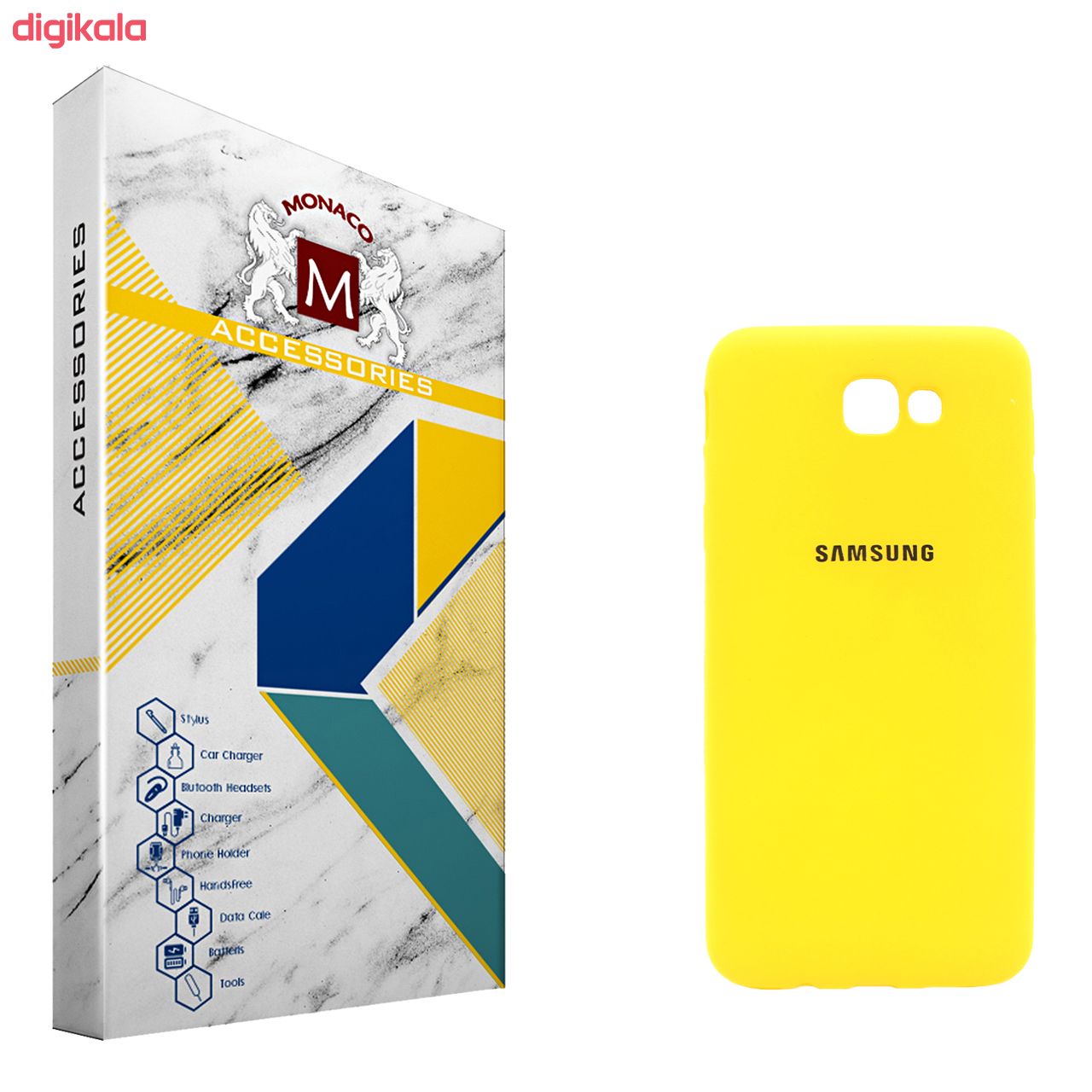 کاور موناکو مدل Si072 مناسب برای گوشی موبایل سامسونگ Galaxy J5 Prime به همراه محافظ صفحه نمایش