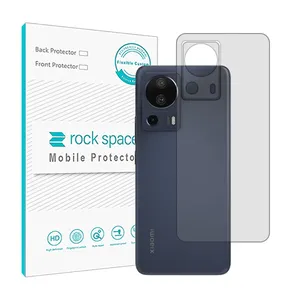 Transparent Rockspace HyGEL phone back protector suitable for Xiaomi 13Lite mobile phone