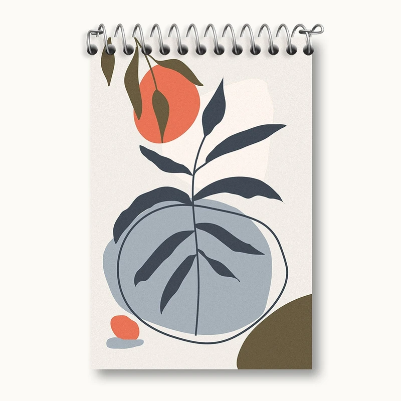 دفتر یادداشت 50 برگ خندالو مدل دکوراتیو (decorative) کد F1898