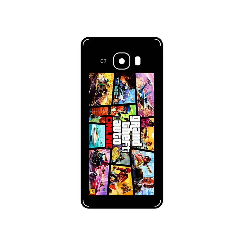 برچسب پوششی ماهوت مدل GTA Online Game Series مناسب برای گوشی موبایل سامسونگ Galaxy C7