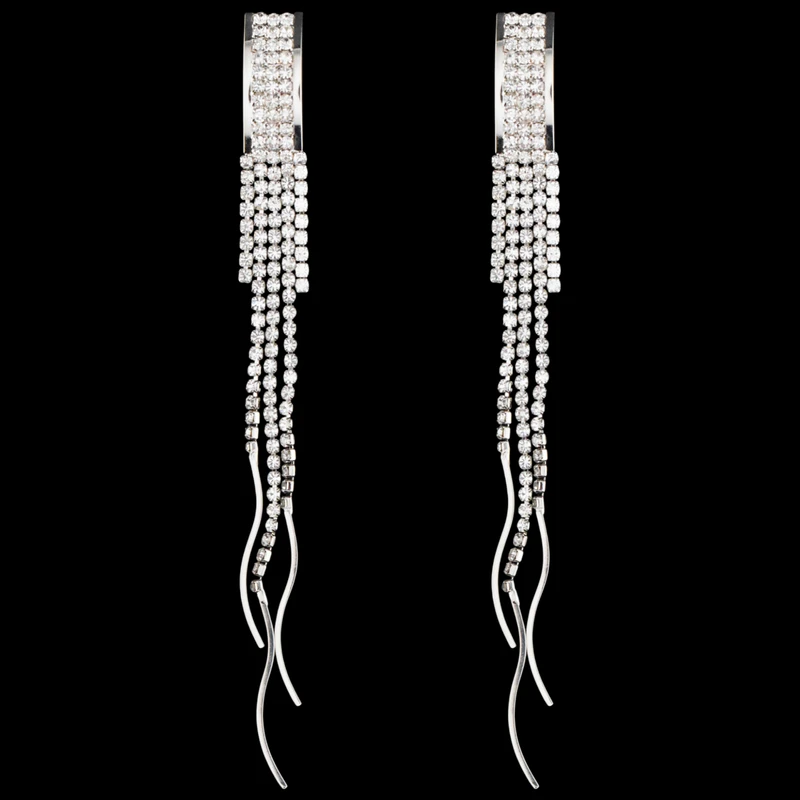 گوشواره زنانه فشن مدل Pearl Rain 1134 گوشواره زنانه فشن مدل Pearl Rain 1134