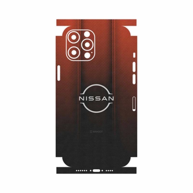 برچسب پوششی ماهوت مدل Nissan-Logo-FullSkin مناسب برای گوشی موبایل اپل iPhone 12 Pro Max