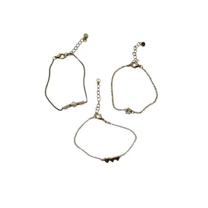 دستبند زنانه لفتیز مدل SS 0155  مجموعه 3 عددی
