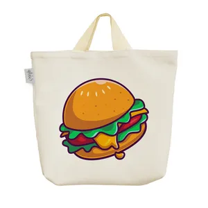 ساک خرید خندالو مدل همبرگر Burger کد 3504 