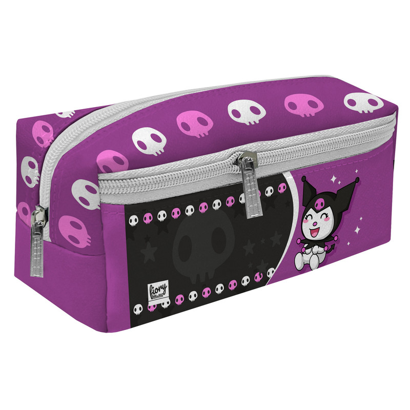 جامدادی مستر راد مدل سه زیپ طرح کرومی کد 2770